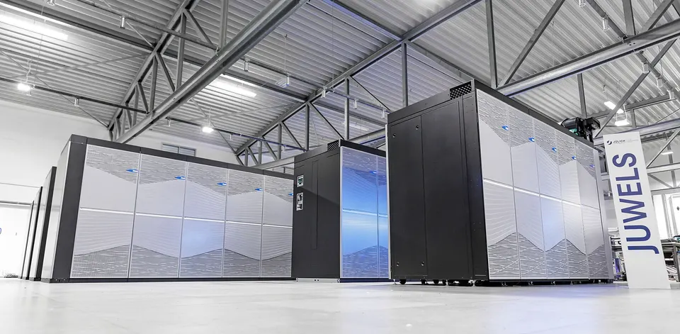 JUWELS in Germany, whose booster is built from NVIDIA A100 GPUs, the chip DeepSeek's earlier Fire-Flyer cluster also used