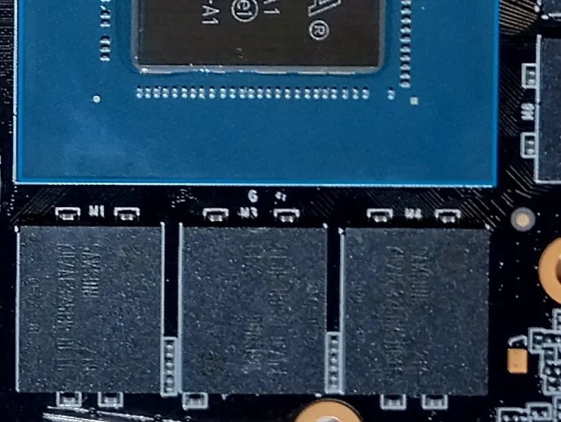 GDDR6 memory chips beside a graphics processor, not Tenstorrent: Blackhole uses this cheaper board memory instead of HBM stacks